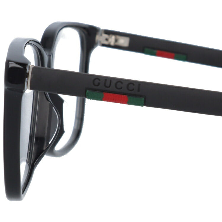 グッチ メガネフレーム 伊達メガネ アジアンフィット GUCCI GG0426OA 005 58サイズ スクエア ユニセックス メンズ レディース ウェブストライプ ラッピング無料
