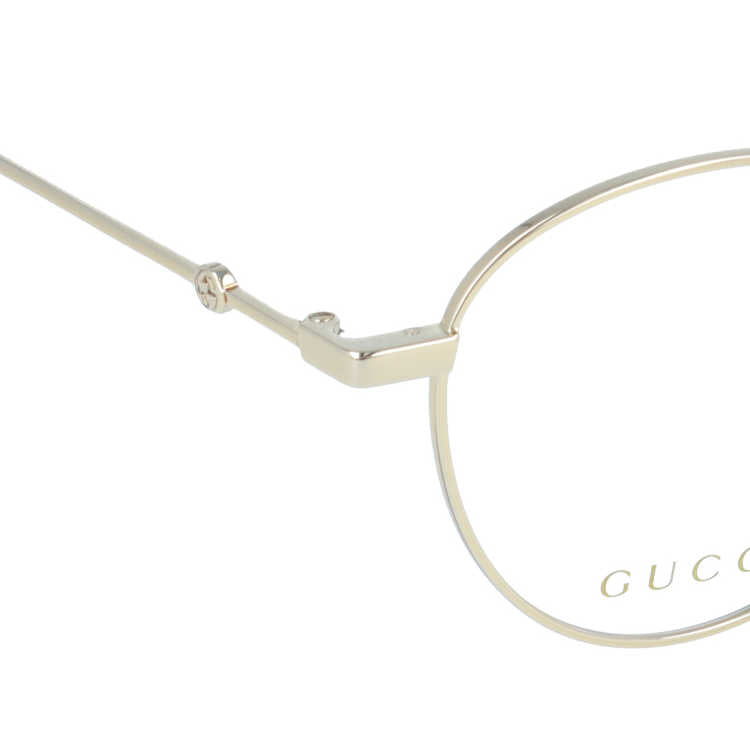 グッチ メガネフレーム 伊達メガネ GUCCI GG0607OK 001 50サイズ ボストン ユニセックス メンズ レディース 日本製 インターロッキングG ビー(蜂)