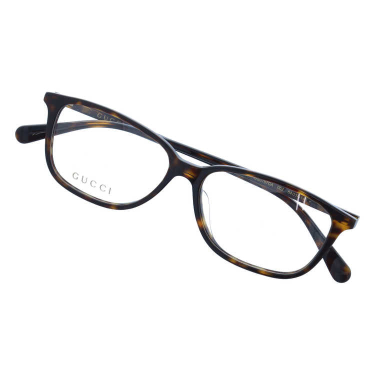 グッチ メガネフレーム 伊達メガネ アジアンフィット GUCCI GG0757OA 002 54サイズ スクエア ユニセックス メンズ レディース イタリア製 インターロッキングG