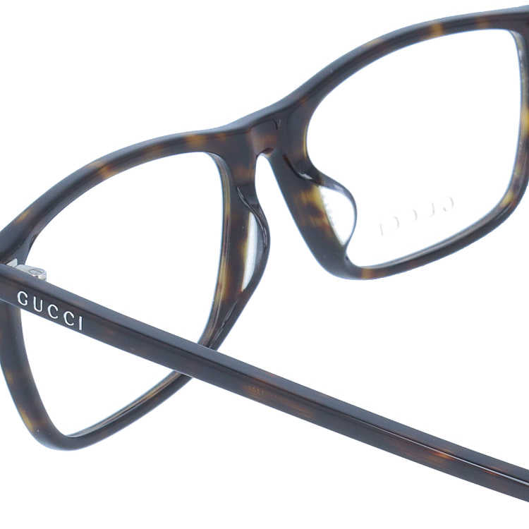 グッチ メガネフレーム 伊達メガネ アジアンフィット GUCCI GG0758OA 002 56サイズ スクエア ユニセックス メンズ レディース イタリア製