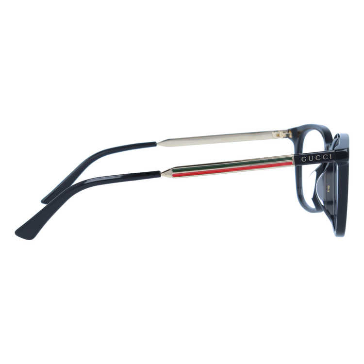 グッチ メガネフレーム 伊達メガネ アジアンフィット GUCCI GG0831OA 001 52サイズ ウェリントン ユニセックス メンズ レディース イタリア製 シェリーライン