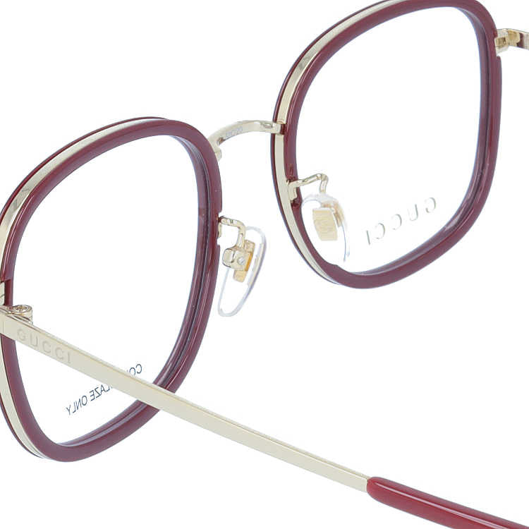 グッチ メガネフレーム 伊達メガネ GUCCI GG0955OA 003 52サイズ スクエア ユニセックス メンズ レディース 日本製