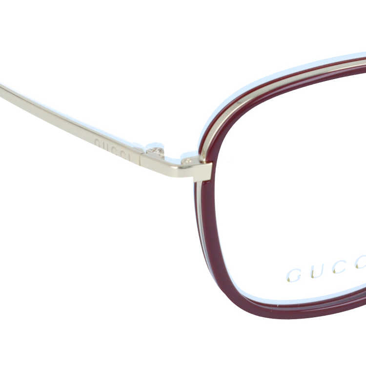 グッチ メガネフレーム 伊達メガネ GUCCI GG0955OA 003 52サイズ スクエア ユニセックス メンズ レディース 日本製