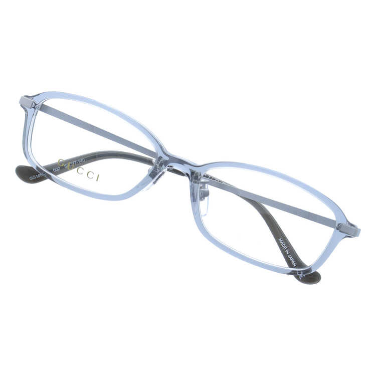 グッチ メガネフレーム 伊達メガネ GUCCI GG1057OJ 002 55サイズ スクエア ユニセックス メンズ レディース 日本製