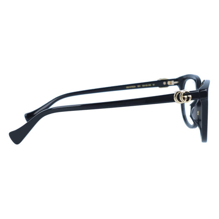 グッチ メガネフレーム 伊達メガネ アジアンフィット GUCCI GG1075OA 001 54サイズ ウェリントン メンズ レディース ダブルG GGマーモント イタリア製