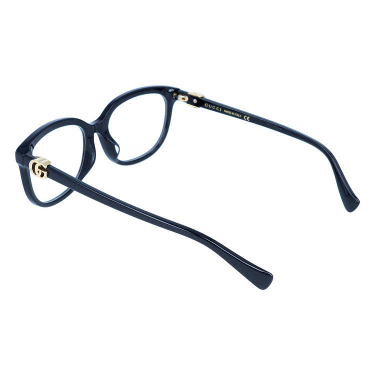 グッチ メガネフレーム 伊達メガネ アジアンフィット GUCCI GG1075OA 001 54サイズ ウェリントン メンズ レディース ダブルG GGマーモント イタリア製