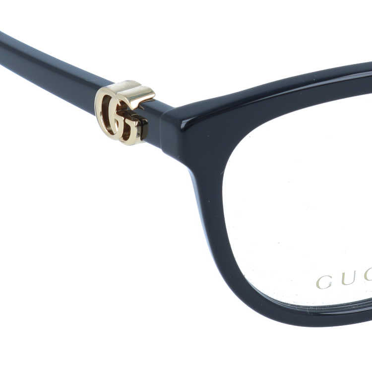 グッチ メガネフレーム 伊達メガネ アジアンフィット GUCCI GG1075OA 001 54サイズ ウェリントン メンズ レディース ダブルG GGマーモント イタリア製