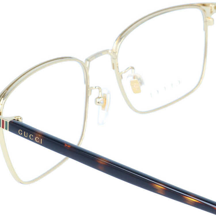 グッチ メガネフレーム 伊達メガネ GUCCI GG1124OA 002 55サイズ ウェリントン メンズ レディース シェリーライン ウェブライン 日本製