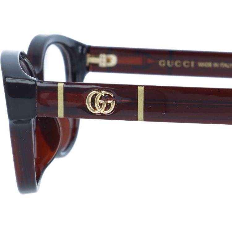 グッチ メガネフレーム 伊達メガネ アジアンフィット GUCCI GG0639OA 005 53サイズ ウェリントン ユニセックス メンズ レディース ダブルG GGマーモント