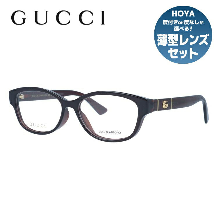 グッチ メガネフレーム 伊達メガネ アジアンフィット GUCCI GG0639OA 005 53サイズ ウェリントン ユニセックス メンズ レディース ダブルG GGマーモント
