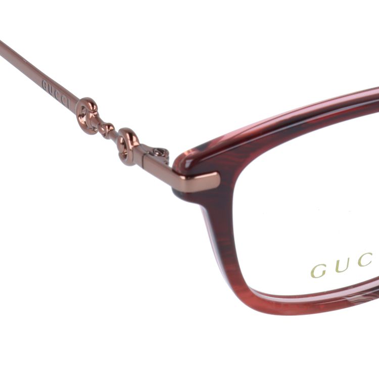 グッチ メガネフレーム 伊達メガネ GUCCI GG1129OJ 003 52サイズ レクタングル メンズ レディース ホースビット 日本製