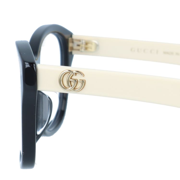グッチ メガネフレーム GGマーモント 伊達メガネ アジアンフィット GUCCI GG0961OA 005 55サイズ ウェリントン型 ユニセックス メンズ レディース ダブルG
