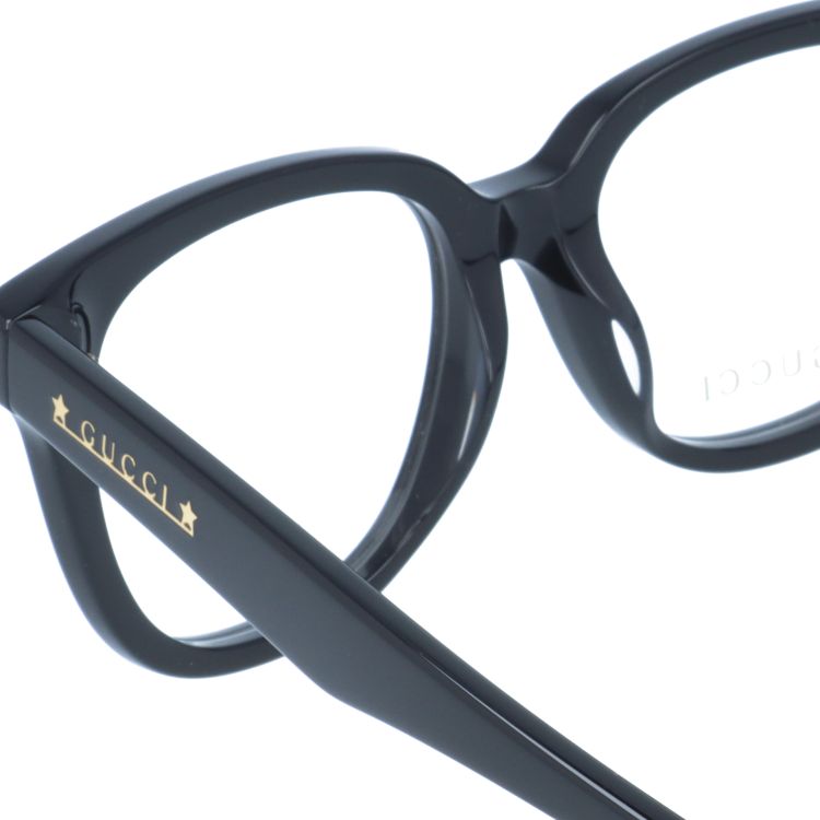 グッチ メガネフレーム 伊達メガネ アジアンフィット GUCCI GG1173OA 001 53サイズ ウェリントン型 ユニセックス メンズ レディース