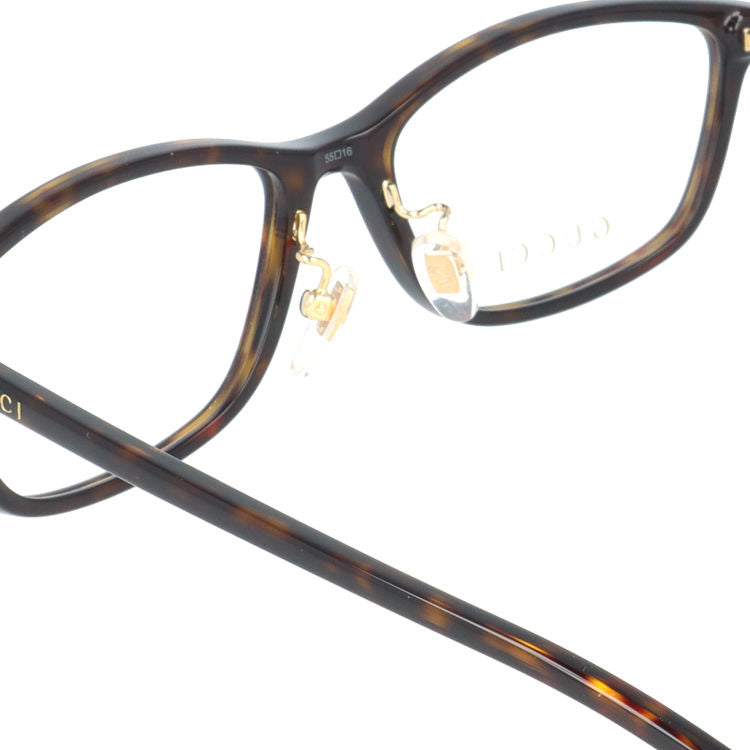 グッチ メガネフレーム 伊達メガネ アジアンフィット GUCCI GG1356OJ 002 55サイズ スクエア型 ユニセックス メンズ レディース