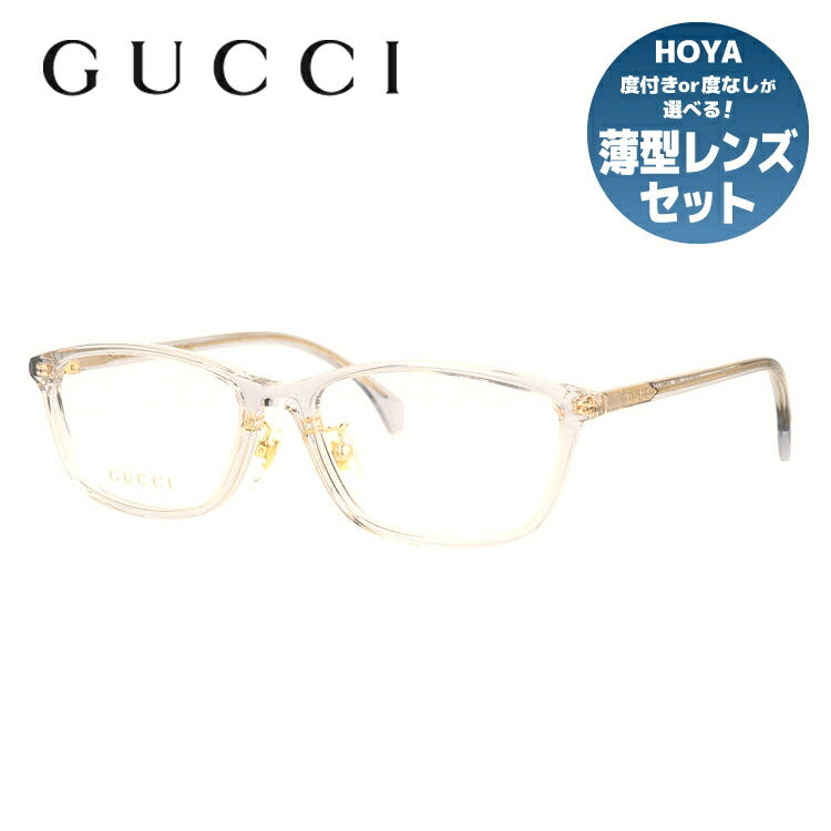 グッチ メガネフレーム 伊達メガネ アジアンフィット GUCCI GG1356OJ 003 55サイズ スクエア型 ユニセックス メンズ レディース