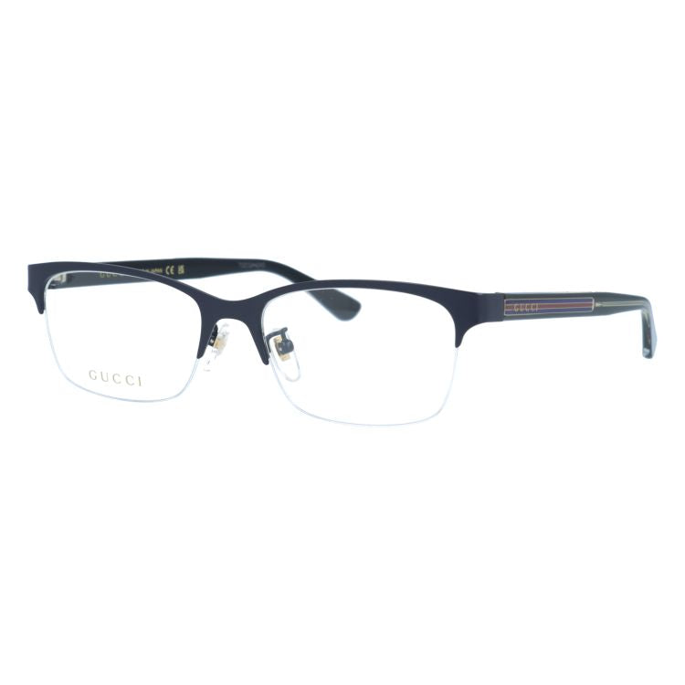 グッチ メガネフレーム 伊達メガネ アジアンフィット(フルフィット) GUCCI GG0387OJ 004 55サイズ スクエア型 ユニセックス メンズ レディース シェリーライン