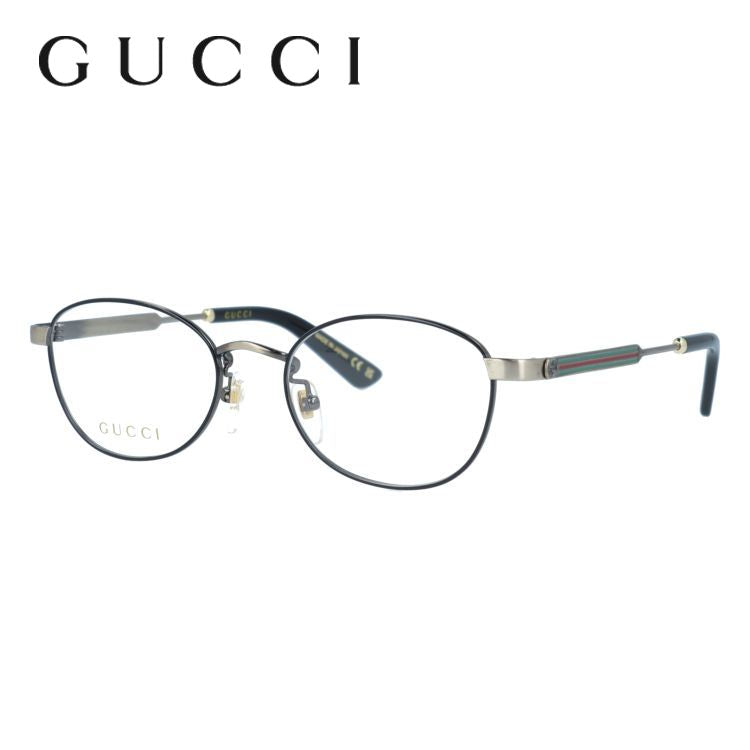 グッチ メガネフレーム 伊達メガネ アジアンフィット(フルフィット) GUCCI GG0591OJ 005 50サイズ オーバル型 ユニセックス メンズ レディース シェリーライン