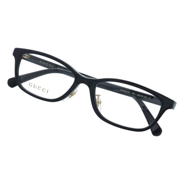 グッチ メガネフレーム 伊達メガネ アジアンフィット(フルフィット) GUCCI GG0931OJ 004 54サイズ スクエア型 ユニセックス メンズ レディース