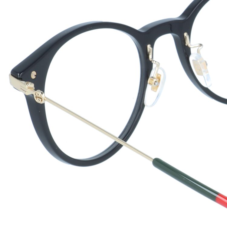 グッチ メガネフレーム 伊達メガネ アジアンフィット(フルフィット) GUCCI GG1199OA 001 51サイズ ボストン型 ユニセックス メンズ レディース シェリーライン