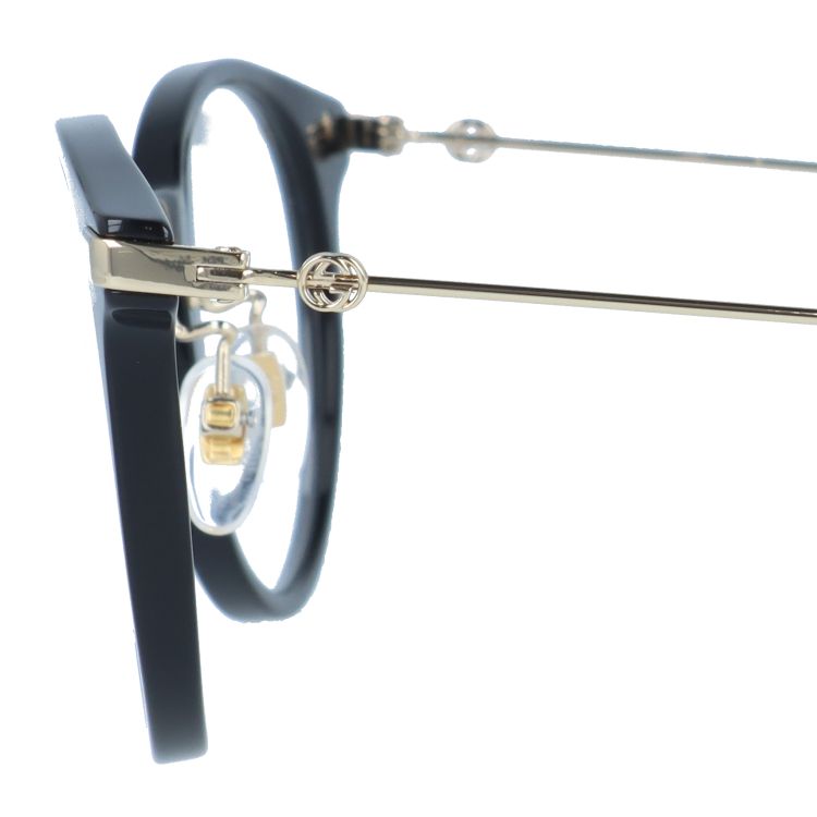 グッチ メガネフレーム 伊達メガネ アジアンフィット(フルフィット) GUCCI GG1199OA 001 51サイズ ボストン型 ユニセックス メンズ レディース シェリーライン