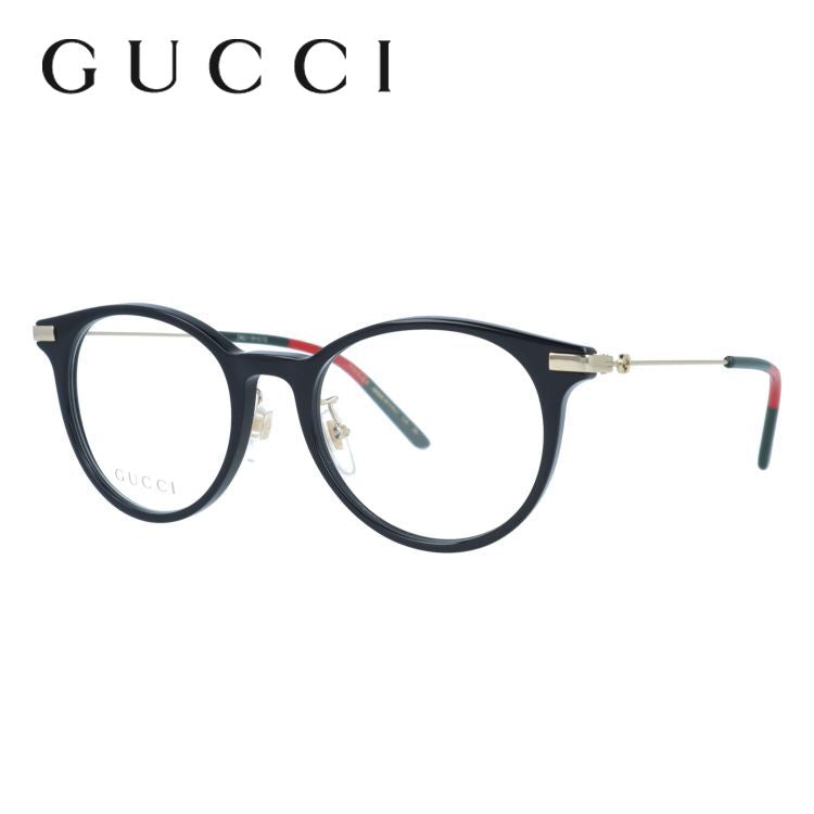 グッチ メガネフレーム 伊達メガネ アジアンフィット(フルフィット) GUCCI GG1199OA 001 51サイズ ボストン型 ユニセックス メンズ レディース シェリーライン