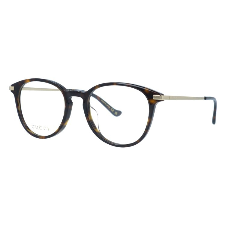 グッチ メガネフレーム 伊達メガネ アジアンフィット(フルフィット) GUCCI GG1466OA 002 51サイズ ボストン型 ユニセックス メンズ レディース