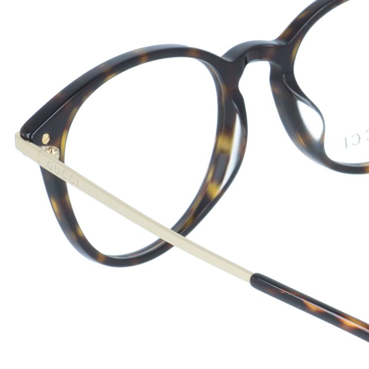 グッチ メガネフレーム 伊達メガネ アジアンフィット(フルフィット) GUCCI GG1466OA 002 51サイズ ボストン型 ユニセックス メンズ レディース