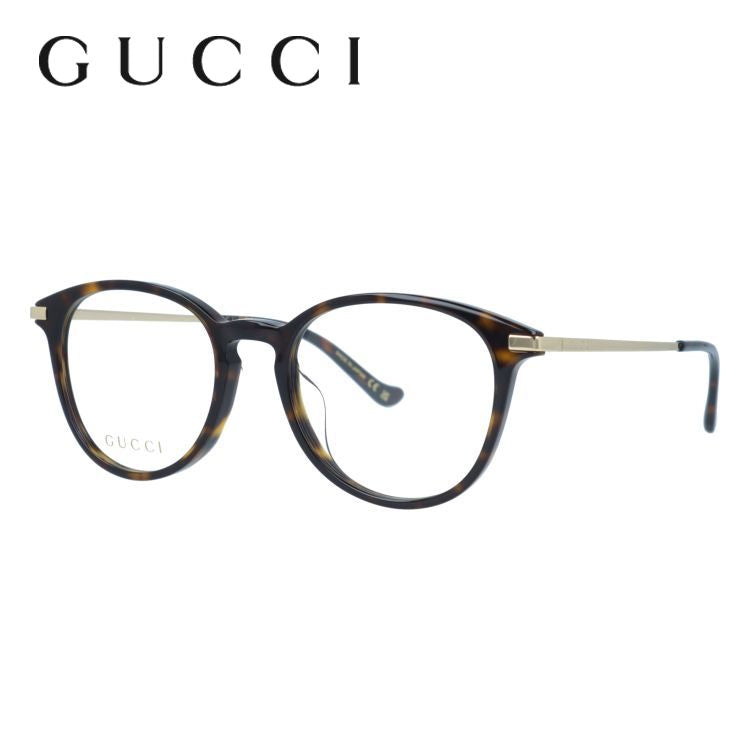 グッチ メガネフレーム 伊達メガネ アジアンフィット(フルフィット) GUCCI GG1466OA 002 51サイズ ボストン型 ユニセックス メンズ レディース