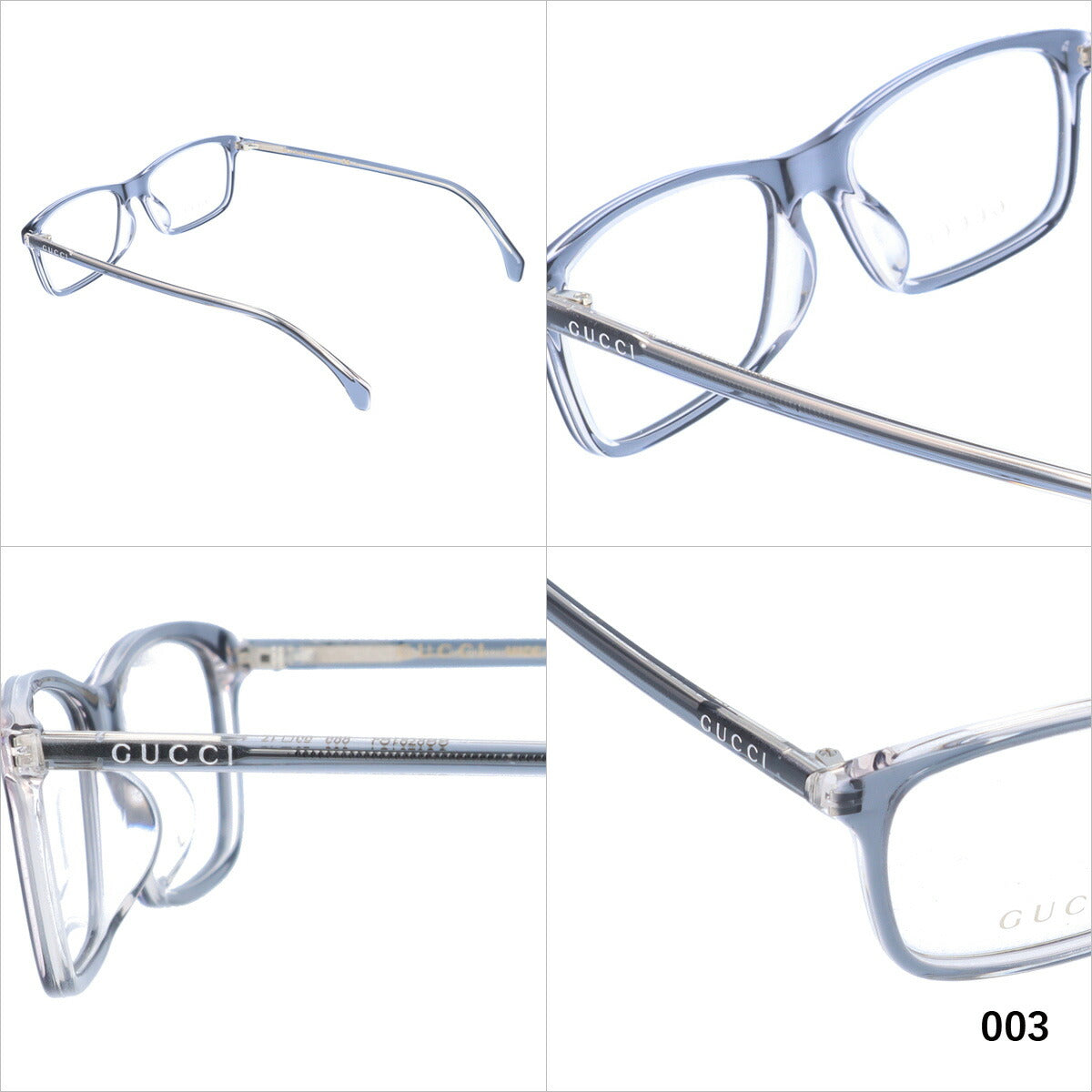 【選べる15色 ライトカラーレンズ】グッチ ライトカラー サングラス GUCCI GG0701OJ 全4カラー 53 アジアンフィット スクエア型 メンズ レディース アウトドア 運転 ドライブ レジャー UVカット 伊達 メガネ 眼鏡