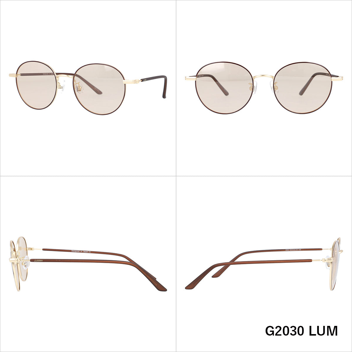 ジェリー 偏光サングラス GERRY G2030 50サイズ 全4カラー ボストン型 ポラライズド 乱反射をカットしてクリアな視界へ ユニセックス メンズ レディース