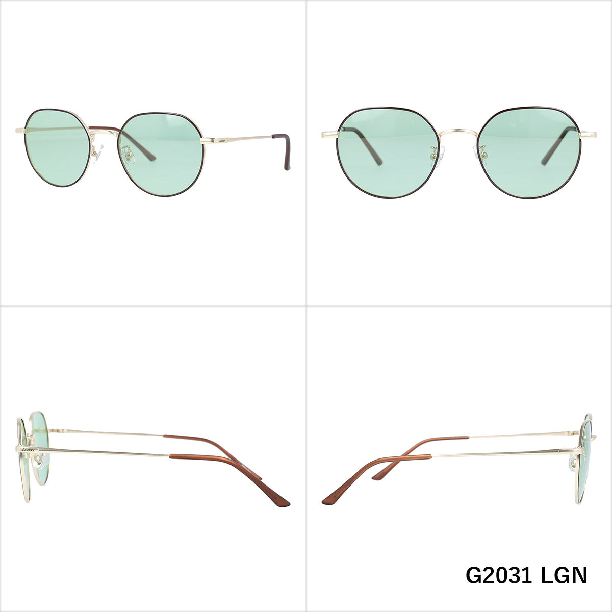 ジェリー 偏光サングラス GERRY G2031 52サイズ 全4カラー ボストン型 ポラライズド 乱反射をカットしてクリアな視界へ ユニセックス メンズ レディース