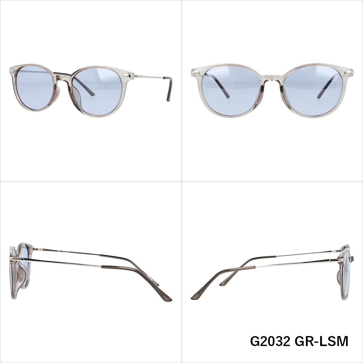 ジェリー 偏光サングラス アジアンフィット GERRY G2032 41サイズ 全4カラー ボストン型 ポラライズド 乱反射をカットしてクリアな視界へ コンビフレーム ユニセックス メンズ レディース