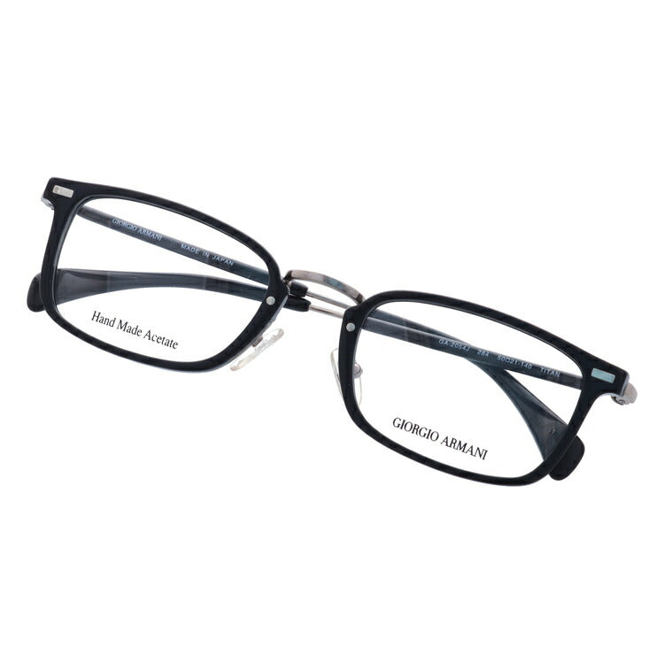 ジョルジオアルマーニ メガネ フレーム 眼鏡 度付き 度なし 伊達メガネ だて ダテ メンズ レディース GIORGIO ARMANI GA2054J 284 50サイズ スクエア型 ブランド ロゴ UVカット 紫外線 UV対策 おしゃれ ギフト ラッピング無料