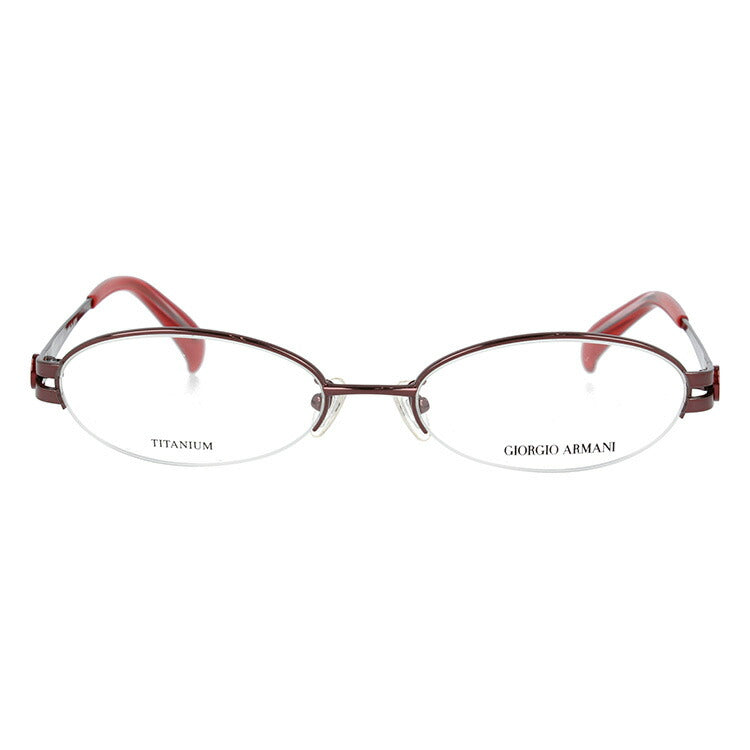 ジョルジオアルマーニ メガネ フレーム 眼鏡 度付き 度なし 伊達メガネ だて ダテ メンズ レディース GIORGIO ARMANI GA2673J NB5 51サイズ オーバル型 ブランド ロゴ アイコン UVカット 紫外線 UV対策 おしゃれ ギフト ラッピング無料