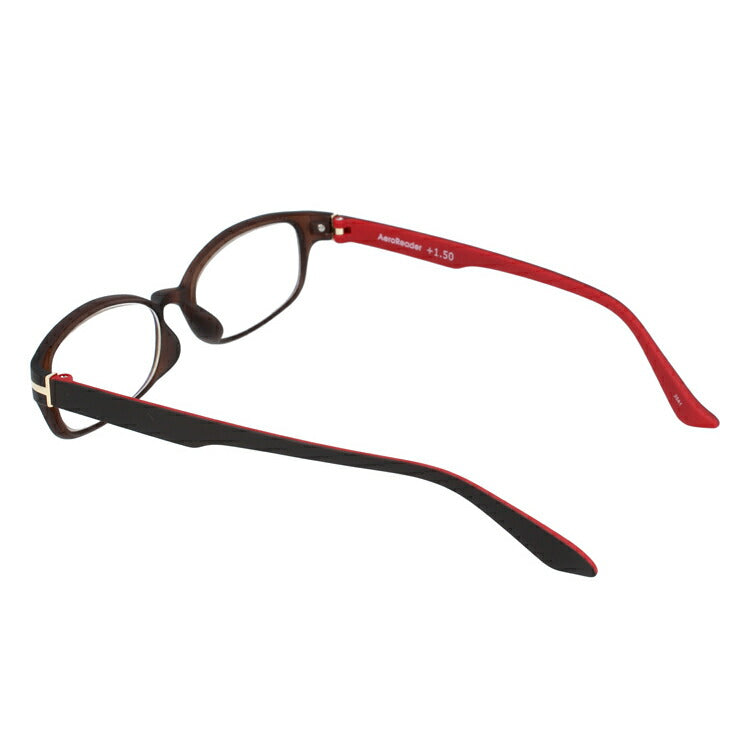 老眼鏡 シニアグラス リーディンググラス エアロリーダー AEROREADER GR17 BR/RE 53サイズ 度数+1.00?+3.50 オーバル ユニセックス メンズ レディース 父の日 母の日 ラッピング無料