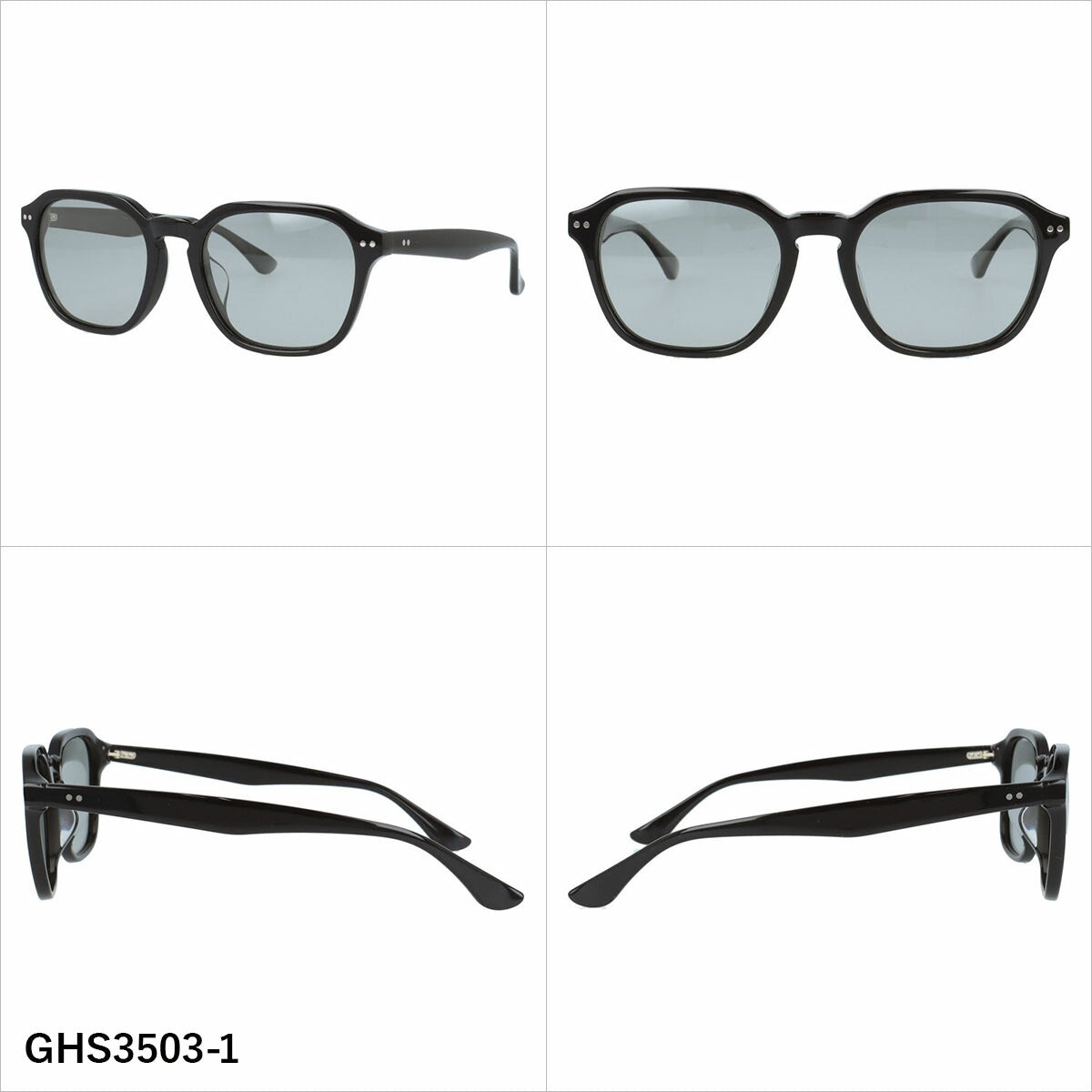 グラスハウス サングラス 偏光サングラス アジアンフィット GLASSES HOUSE GHS3503 54サイズ 全4カラー ウェリントン型 ポラライズド ユニセックス メンズ レディース