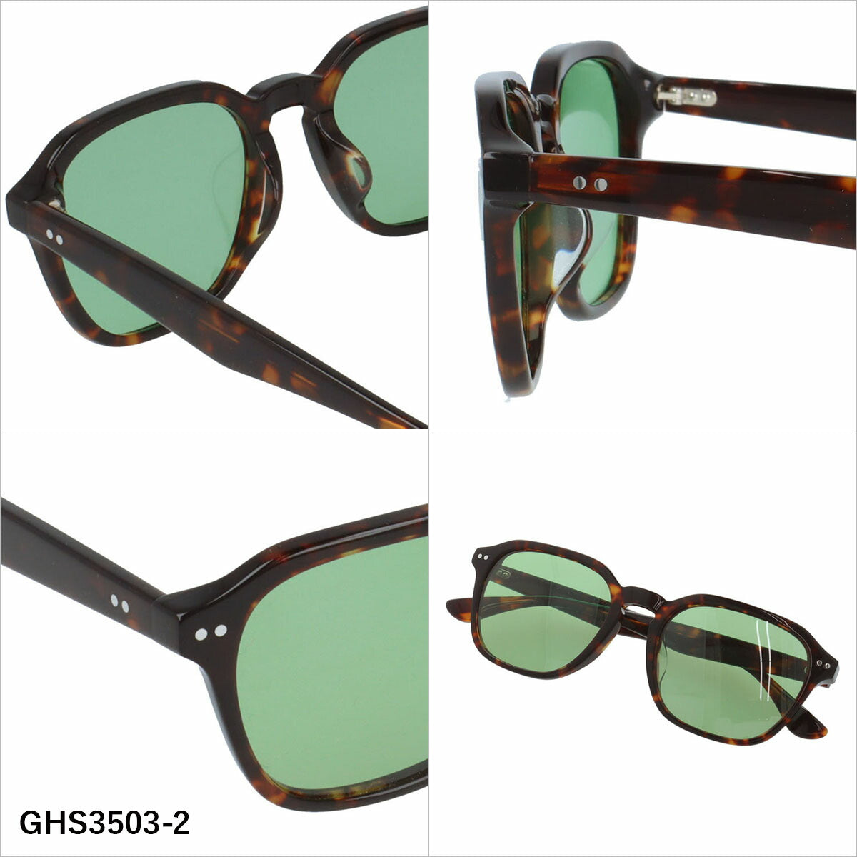 グラスハウス サングラス 偏光サングラス アジアンフィット GLASSES HOUSE GHS3503 54サイズ 全4カラー ウェリントン型 ポラライズド ユニセックス メンズ レディース