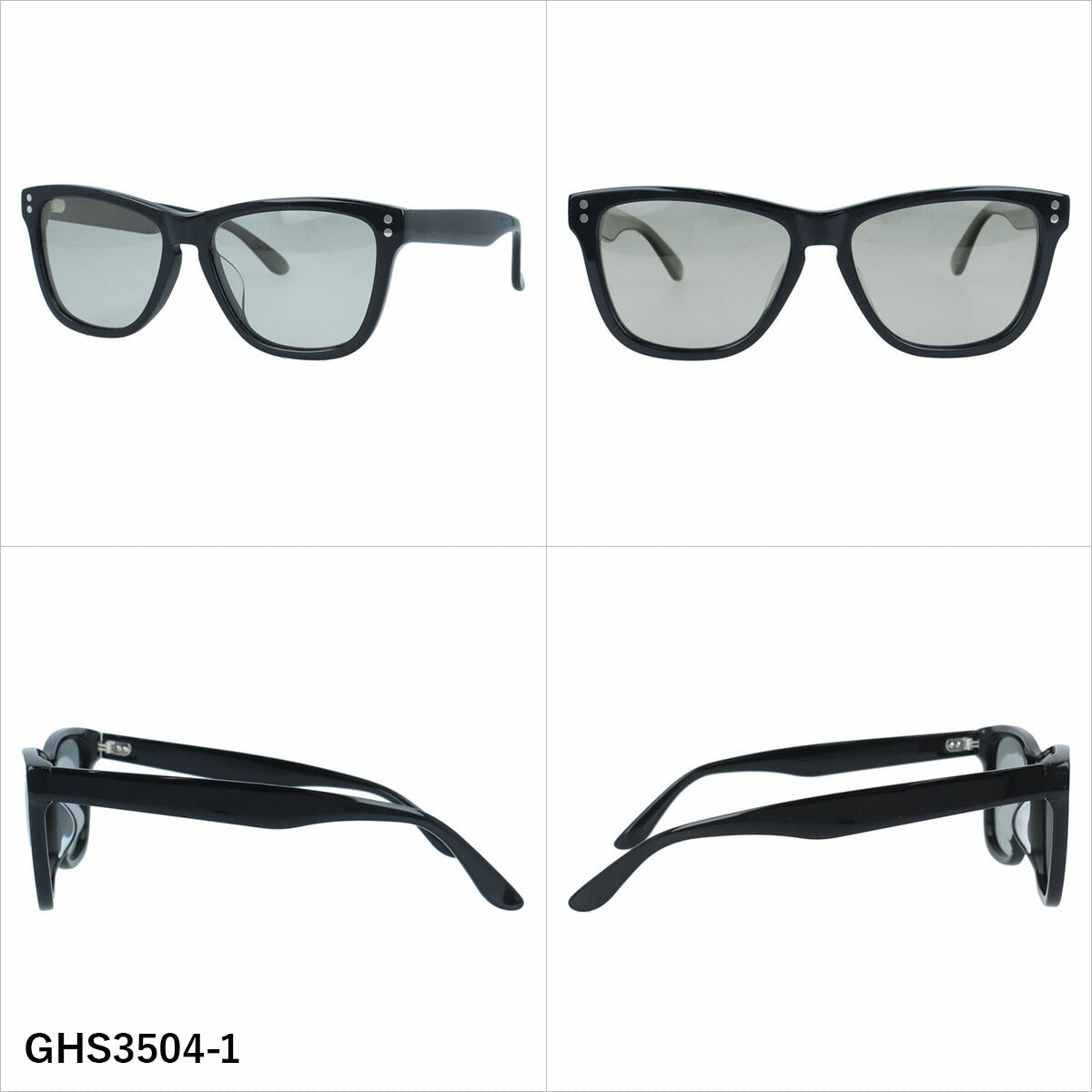グラスハウス サングラス 偏光サングラス アジアンフィット GLASSES HOUSE GHS3504 56サイズ 全4カラー フォックス型 ポラライズド ユニセックス メンズ レディース