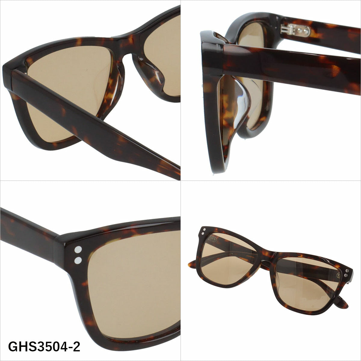 グラスハウス サングラス 偏光サングラス アジアンフィット GLASSES HOUSE GHS3504 56サイズ 全4カラー フォックス型 ポラライズド ユニセックス メンズ レディース