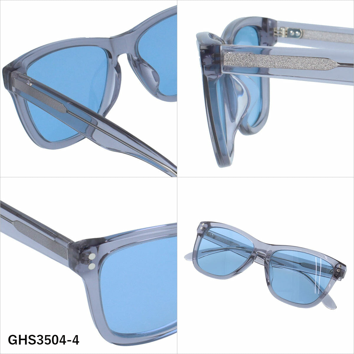 グラスハウス サングラス 偏光サングラス アジアンフィット GLASSES HOUSE GHS3504 56サイズ 全4カラー フォックス型 ポラライズド ユニセックス メンズ レディース