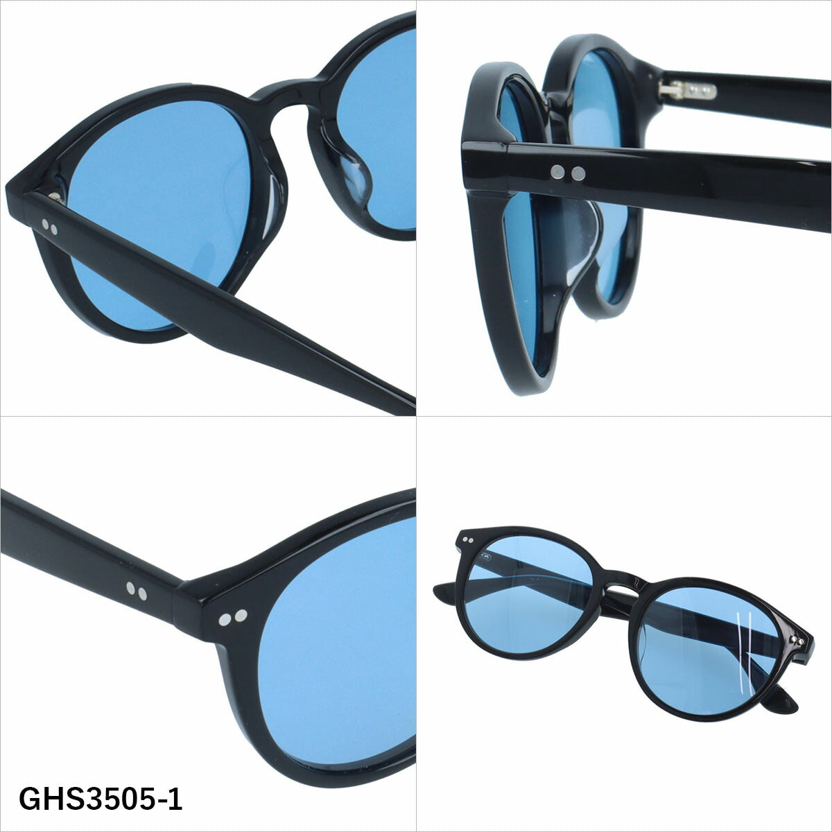 グラスハウス サングラス 偏光サングラス アジアンフィット GLASSES HOUSE GHS3505 52サイズ 全4カラー ボストン型 ポラライズド ユニセックス メンズ レディース