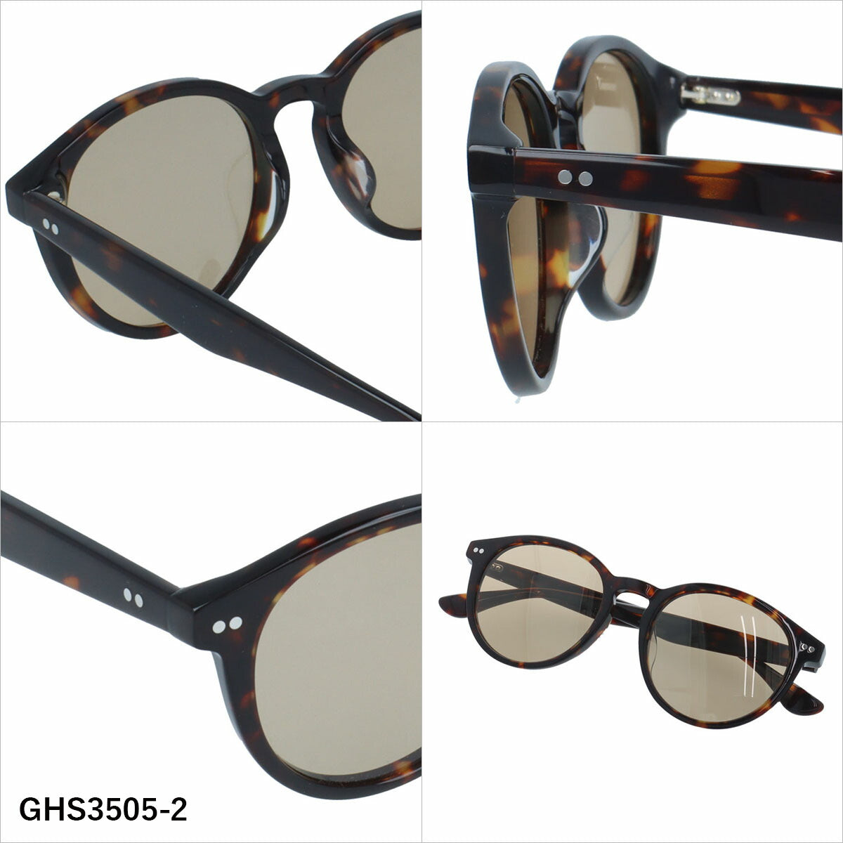 グラスハウス サングラス 偏光サングラス アジアンフィット GLASSES HOUSE GHS3505 52サイズ 全4カラー ボストン型 ポラライズド ユニセックス メンズ レディース