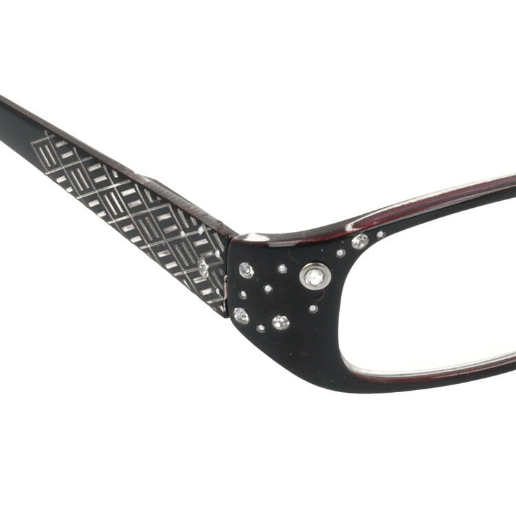 老眼鏡 シニアグラス リーディンググラス X SCENE XS01 ラインストーンがキュートな老眼鏡 メンズ レディース 父の日 母の日 敬老の日 ラッピング無料