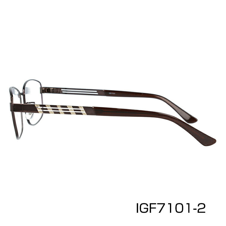 メガネ 眼鏡 おしゃれ INTEGRATE インテグレート IGF 7101 全2色 58サイズ スクエア型 レディース 女性 UVカット 紫外線 ブランド サングラス 伊達 ダテラッピング無料