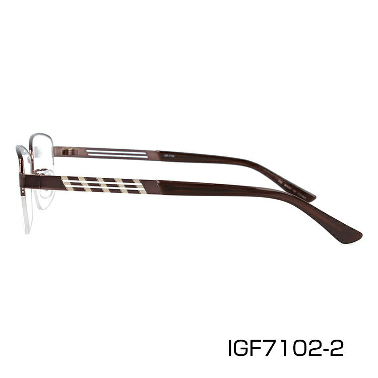メガネ 眼鏡 おしゃれ INTEGRATE インテグレート IGF 7102 全3色 58サイズ スクエア型 レディース 女性 UVカット 紫外線 ブランド サングラス 伊達 ダテラッピング無料