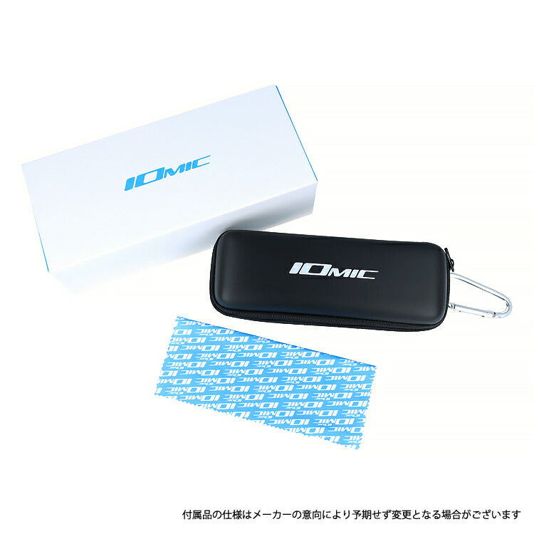 イオミック サングラス ミラーレンズ アジアンフィット IOMIC IOMIC-001 52サイズ ウェリントン型 ユニセックス メンズ レディース ゴルフ 釣り テニス 野球 ジョギング 日本製