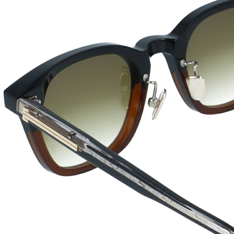 ジェイ サングラス ミラーレンズ JAY JAY-3 BLACK BROWN/BRH 49サイズ ウェリントン型 日本製 チャナティップモデル ユニセックス メンズ レディース