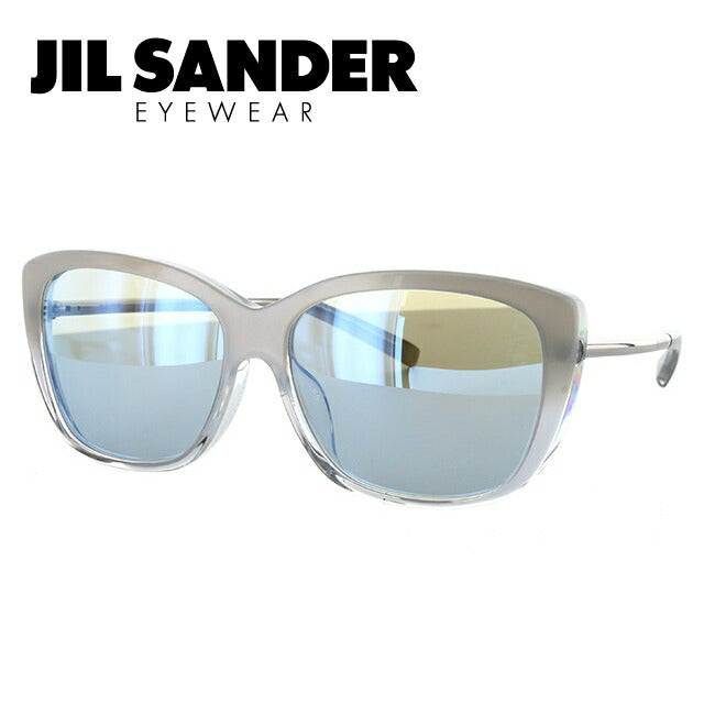 ジルサンダー サングラス JIL SANDER J3003-M 60サイズ アジアンフィット ミラーレンズ レディース ウェリントン型 UVカット ラッピング無料