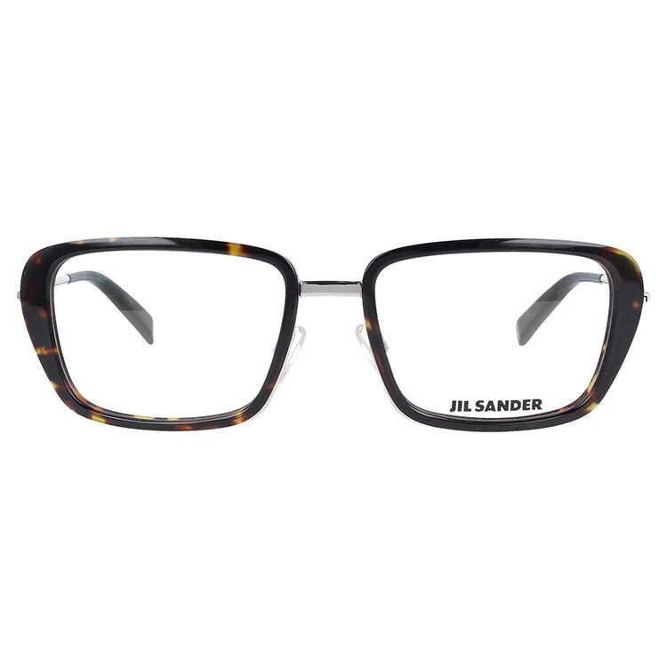ジルサンダー メガネフレーム JIL SANDER 度付き 度なし 伊達 だて 眼鏡 メンズ レディース J2002-B 54サイズ スクエア型 UVカット 紫外線 ラッピング無料