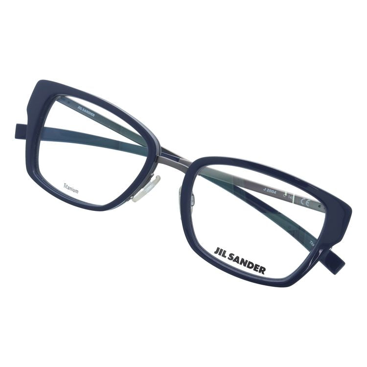 【選べる15色 ライトカラーレンズ】ジルサンダー ライトカラーレンズ サングラス JIL SANDER メンズ レディース J2004-C 54サイズ レディース スクエア型 UVカット 紫外線 ラッピング無料